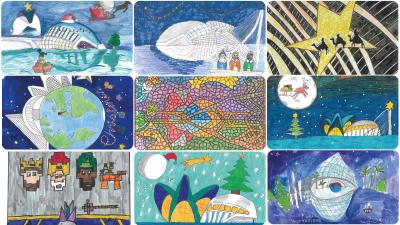 La Ciutat de les Arts i les Ciències elige su felicitación navideña entre más de 1.500 dibujos